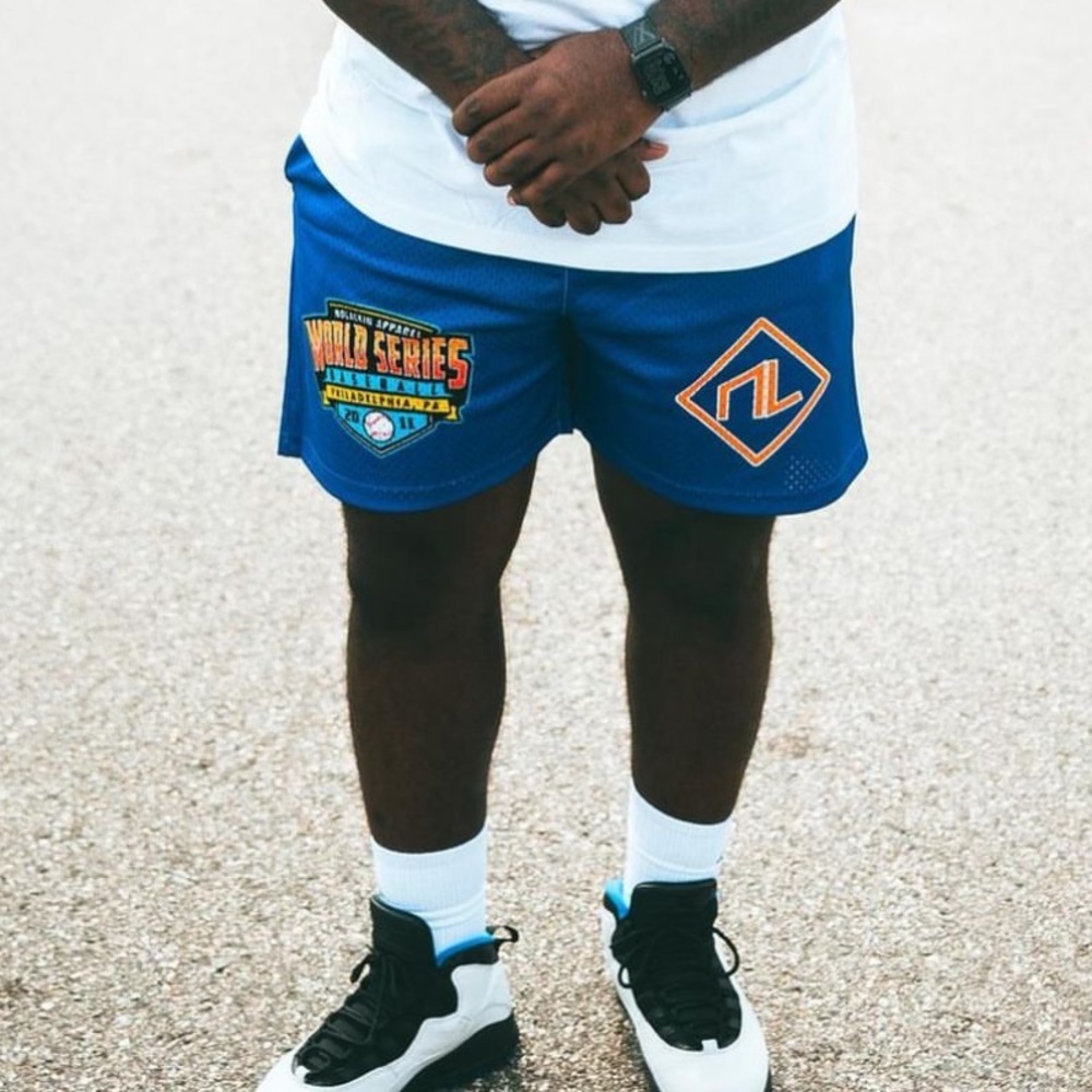 NoLackin Apparel World Series Jersey Shorts